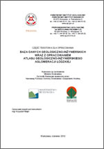 Atlas geologiczno-inżynierski Łodzi - opracowanie