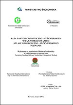 Atlas geologiczno-inżynierski Poznania - opracowanie