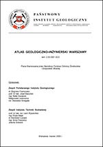 Atlas geologiczno-inżynierski Warszawy - opracowanie