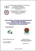 Atlas geologiczno-inżynierski Wrocławia - opracowanie