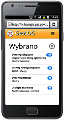 Screen 5 from application GeoLOG