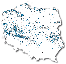 Boreholes with the results of the water analysis Boreholes with the results of the water analysis