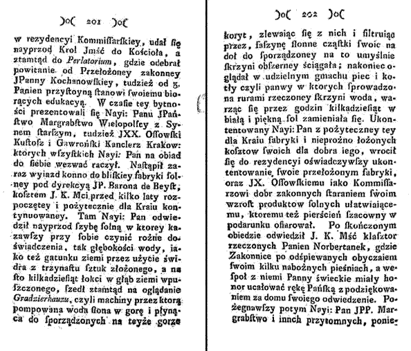 Opis pobytu Króla Jegomości Stanisława Augusta w Busku z „Diariusza...” (1788) biskupa Ignacego Naruszewicza