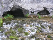 ujście wód podziemnych - otwór jaskini Wodnej pod Pisaną
